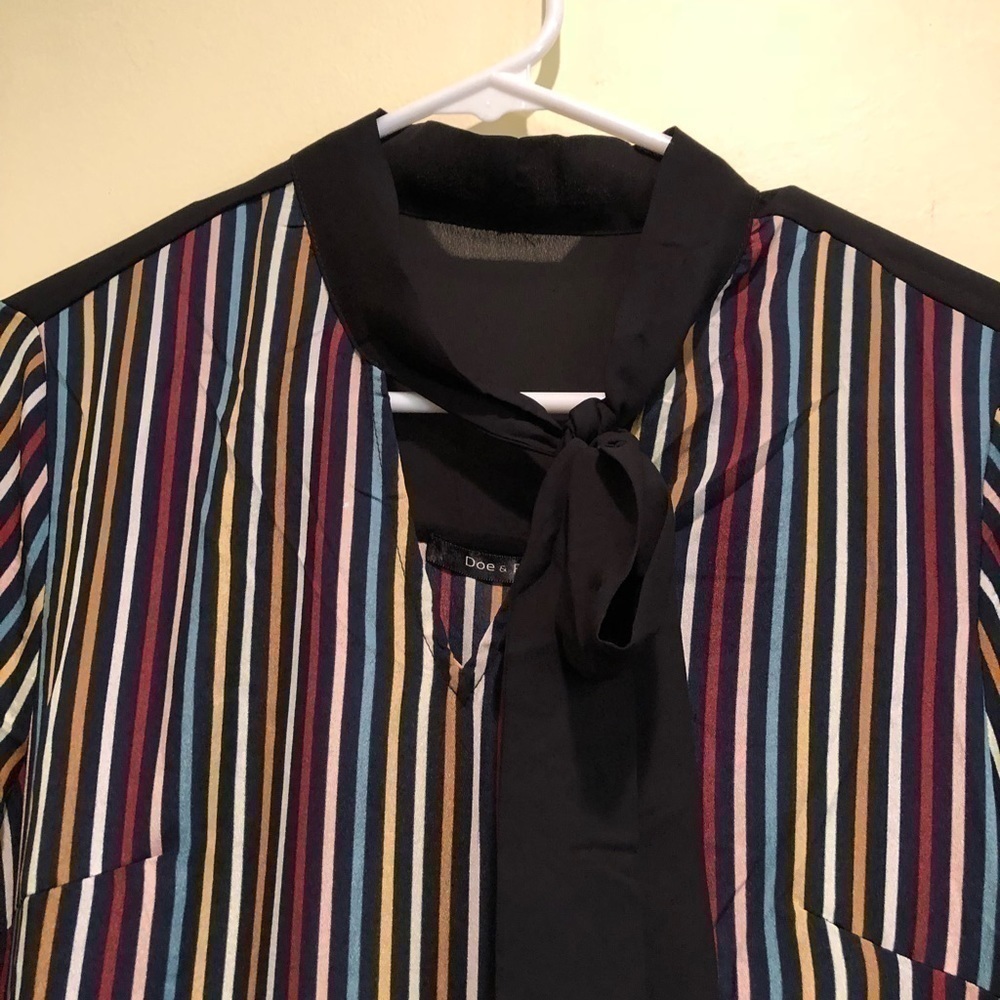 Doe & Rae striped dress NWT - Picture 2 of 7